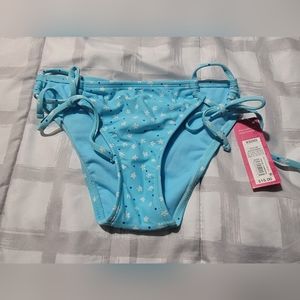 New Bikini Bottoms~Cheeky~Flowers~Tie Sides~XS (00)